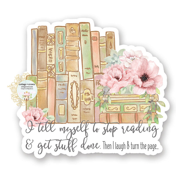 Book - Reading - Vinyl Decal Sticker