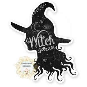 Witch Please Boho Magic Vinyl Decal Sticker