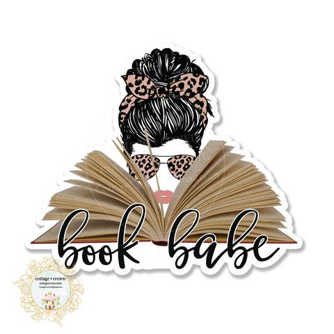 Book Babe - Aviators - Vinyl Decal Sticker