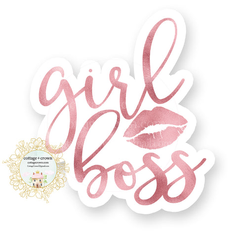 Girl Boss - Vinyl Decal Sticker