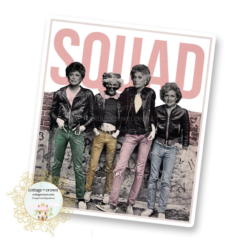 Squad Best Friends - Vinyl Decal Sticker